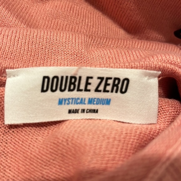 ⭐️ New - Double Zero - Rose Midi Strappy Sweater Dress - Womans Medium - Picture 2 of 2